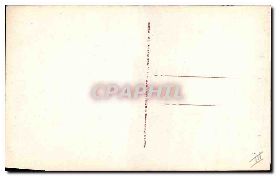 CPA Theatre Mlle Jane Faber  — Verso