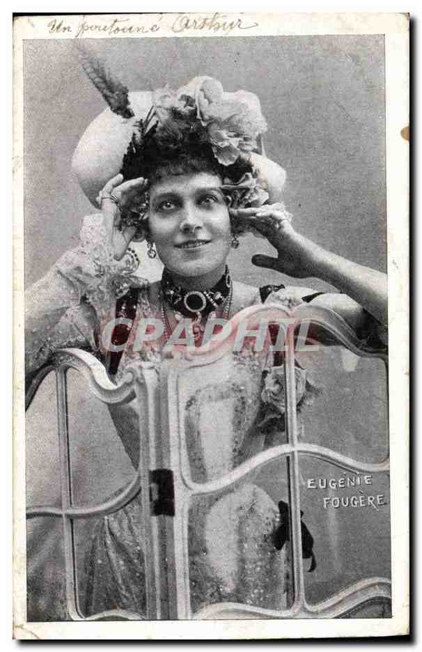 Eugénie Fougère — Portrait de danseuse — Éditeur : Eugénie Fougère