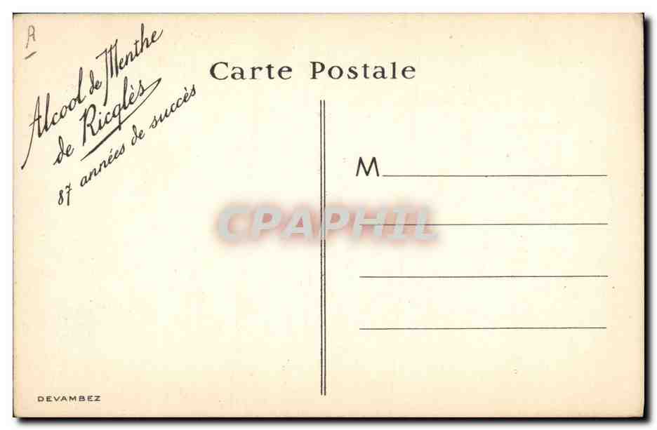 CPA Theatre Alfred de Musset Le chandelier — Verso