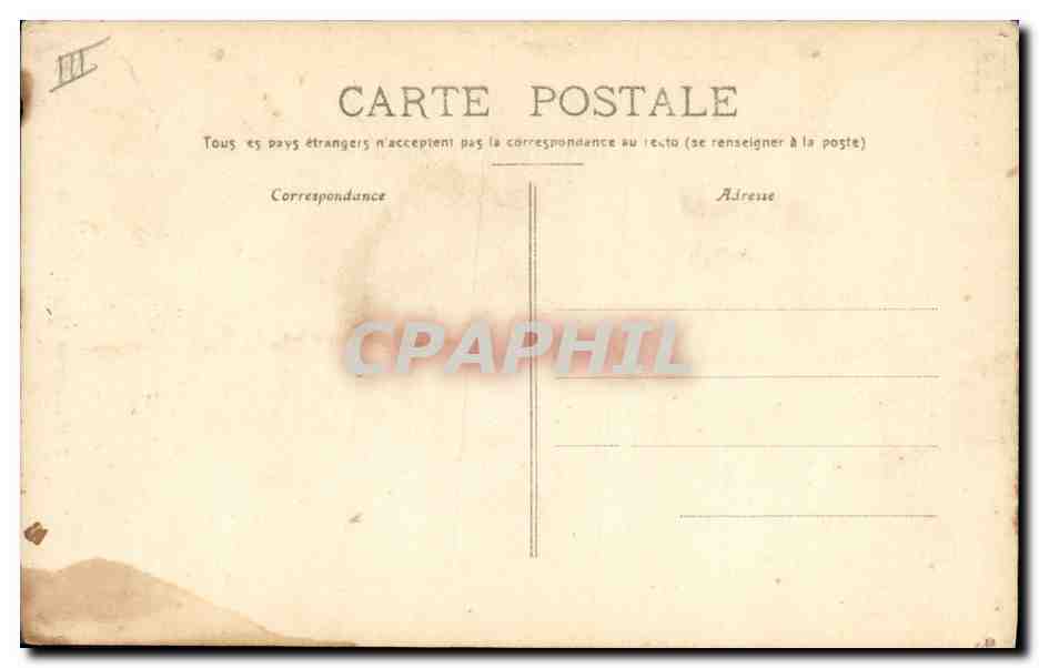CPA Theatre M R Bertin Imitation de Mlle Foscolo — Rückseite