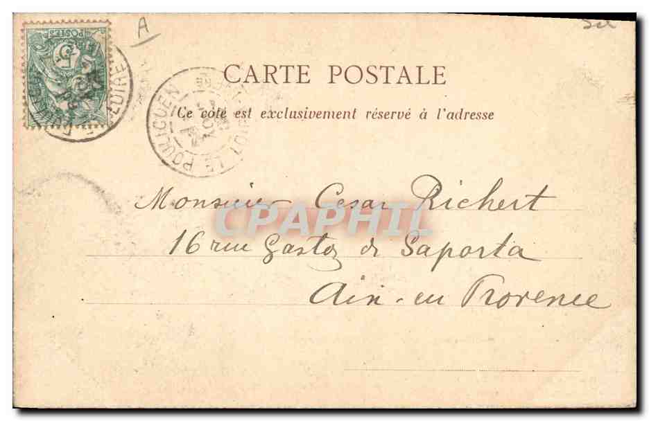 Du POULIGUEN au CROISIC — Marais salants — Collection Fodéré, Le Pouliguen — Reverso