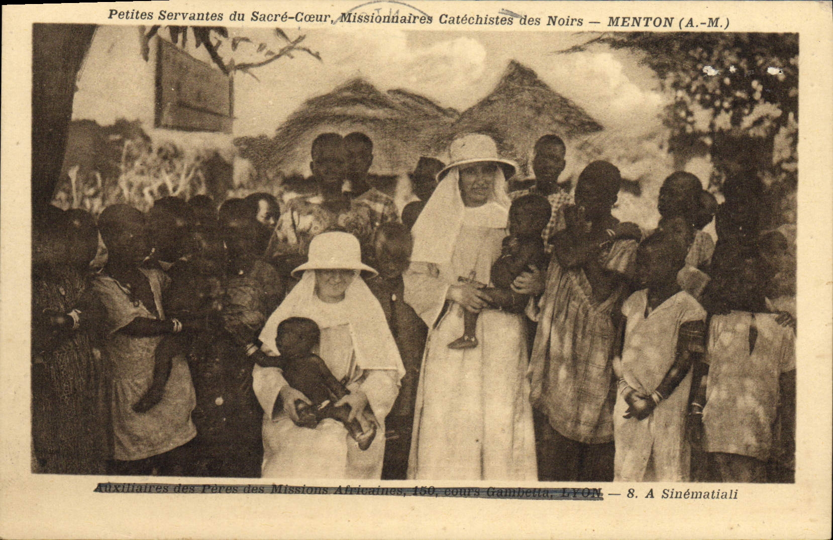 Petites Servantes du Sacré-Cœur, Missionnaires Catéchistes des Noirs — MENTON (A.-M.)
