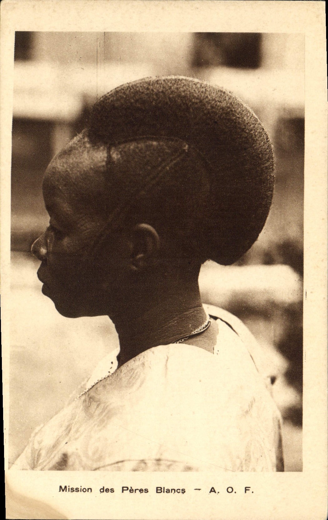 CPA Mission des Peres Blancs Afrique Rue Friant Paris 14eme