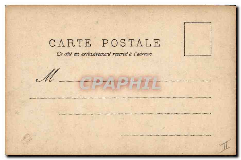 Femme noire en tablier — scène de marché avec fruits et livre — éditeur P.C.P. n° 10 — Verso