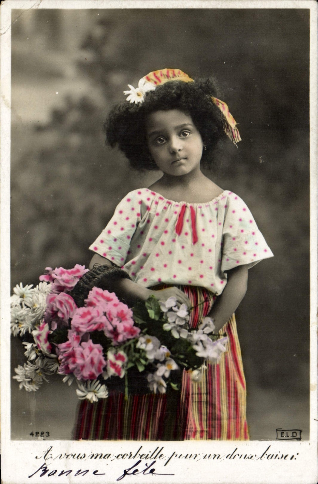 CPA Enfant Negre
