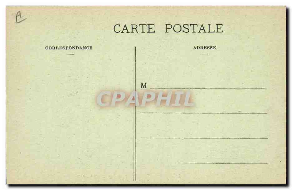 CPA Missions d'Afrique Classe chant piano  — Rückseite