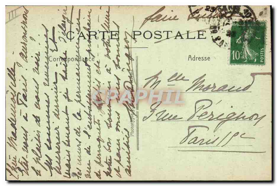 CPA Missions des PP du Saint Esprit Classe enfantine — Rückseite