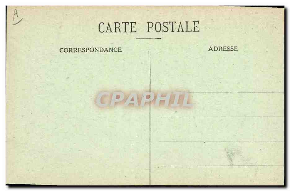CPA Banque Gap Hotel de la Caisse d'Epargne et salle des fetes — Rückseite