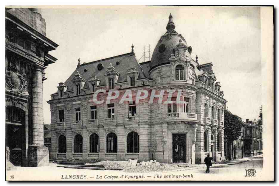 CPA Banque Caisse d'Epargne Langres