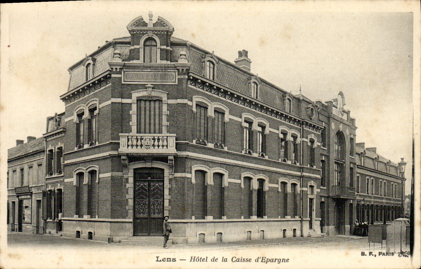 CPA Banque Lens Hotel de la Caisse d'Epargne 