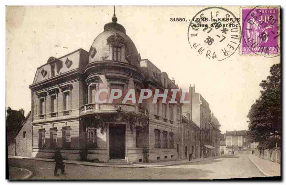 CPA Banque Caisse d'Epargne Lons le Saulnier