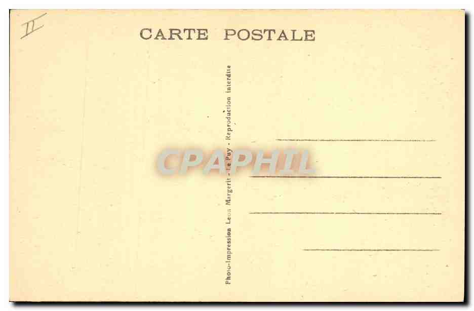 CPA Folklore Paysan montagnard se rendant a la ville  — Verso