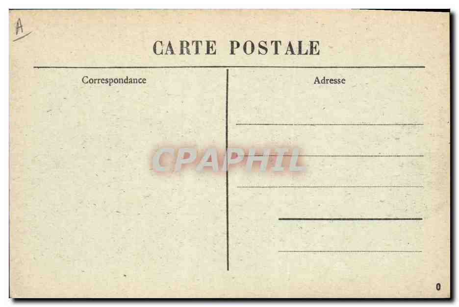 CPA Folklore Une fete villageoise La bourree des conscrits  — Rückseite