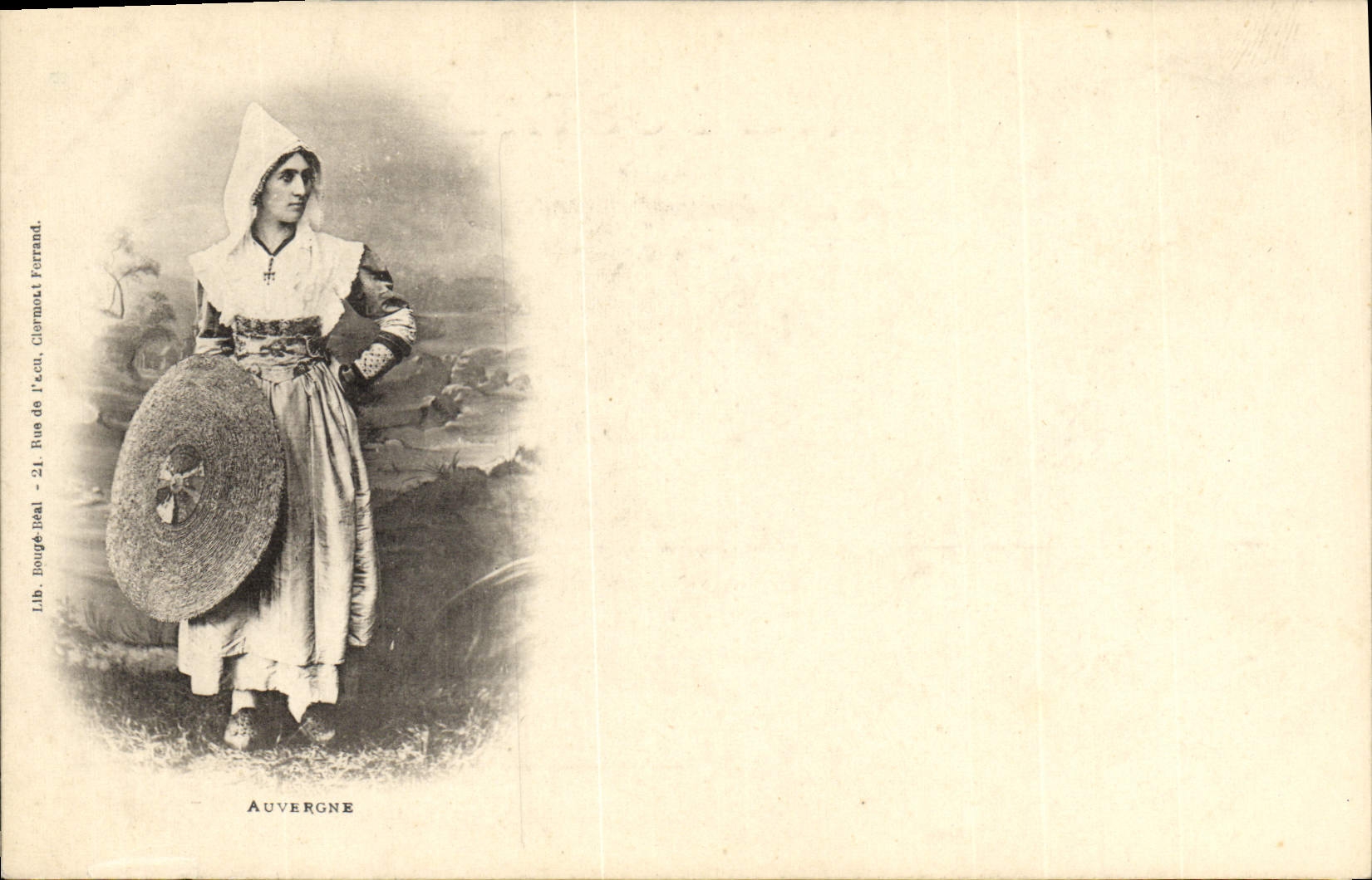 CPA Folklore Auvergne 