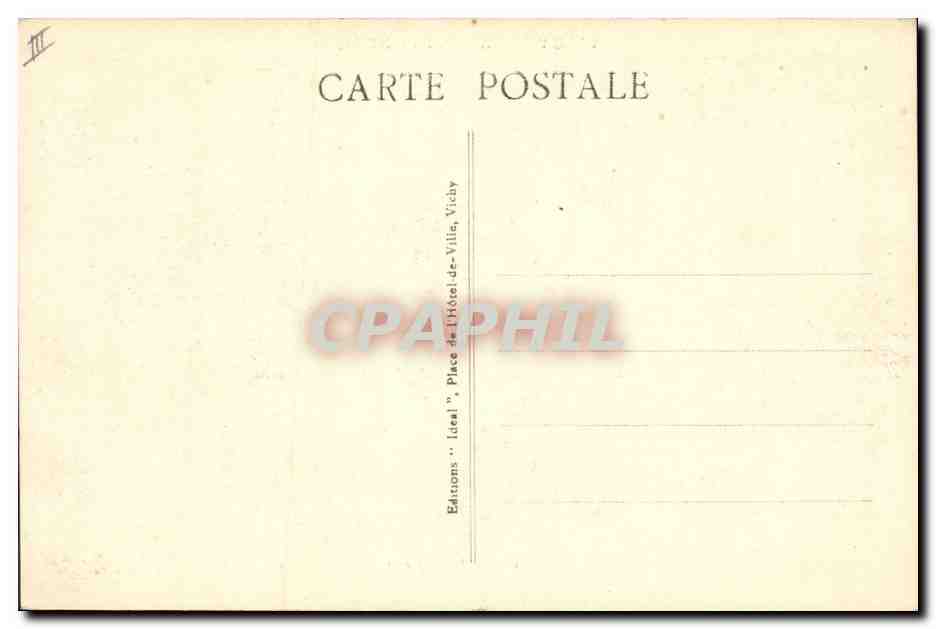CPA Folklore Auvergne Le bapteme  — Verso