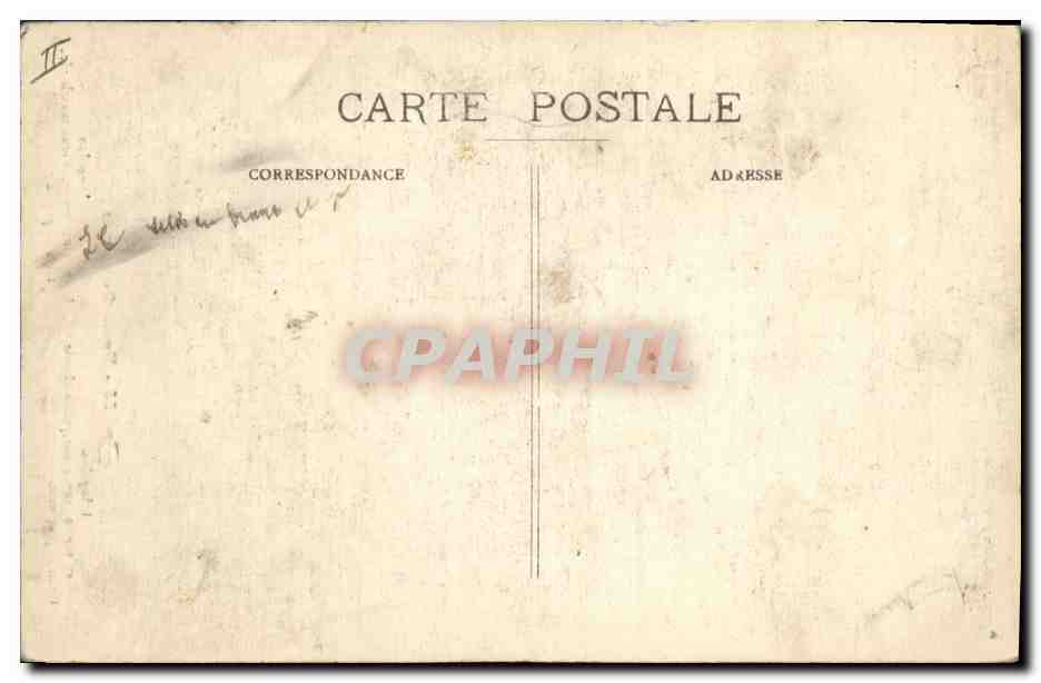 CPA Folklore Auvergne  — Verso