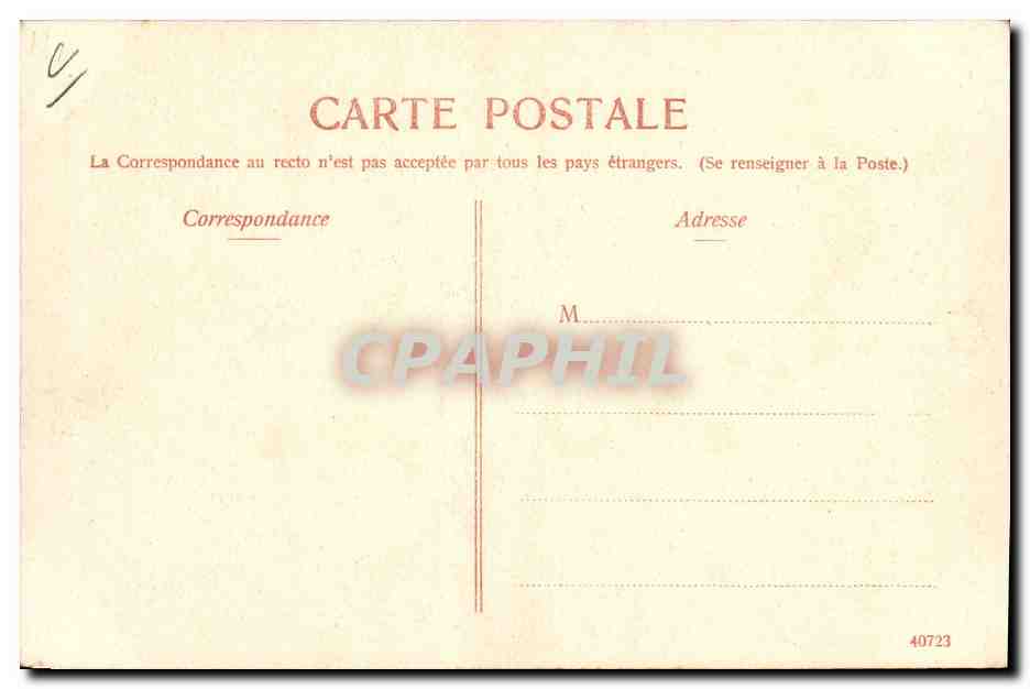 CPA Fantaisie Illustrateur  — Rückseite