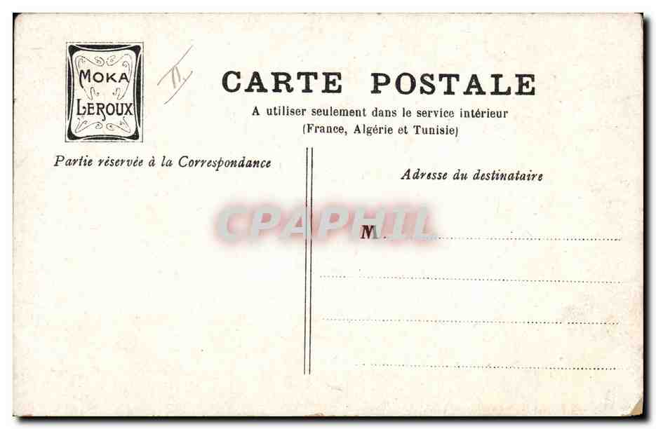 CPA Fantaisie Illustrateur Besnou Pecheuses d'amorces Moka Leroux — Rückseite