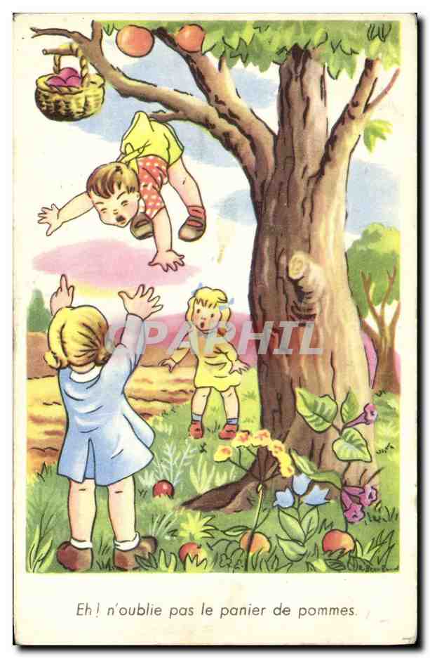 CPA Fantaisie Illustrateur Enfants