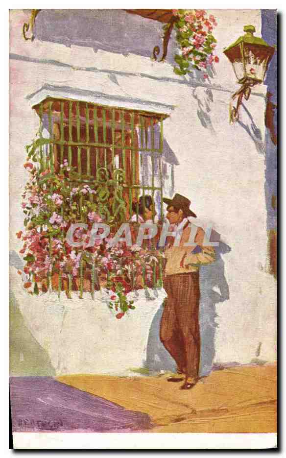 CPA Fantaisie Illustrateur Bertuchi 