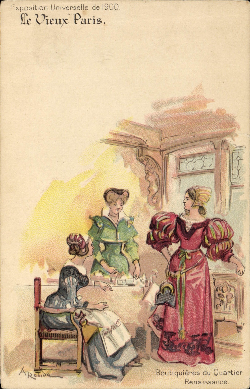 Alt-Paris — Weltausstellung 1900 — Arolida
