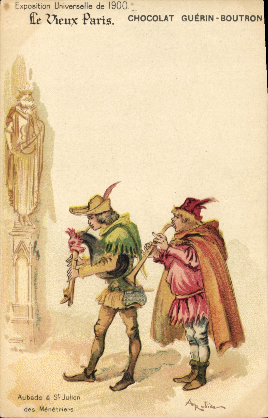 Aubade à St Julien — Exposition Universelle de 1900 — Chocolat Guérin-Boutron