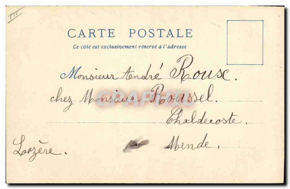 Rue des Remparts — Paris — A. Rubiba — Verso