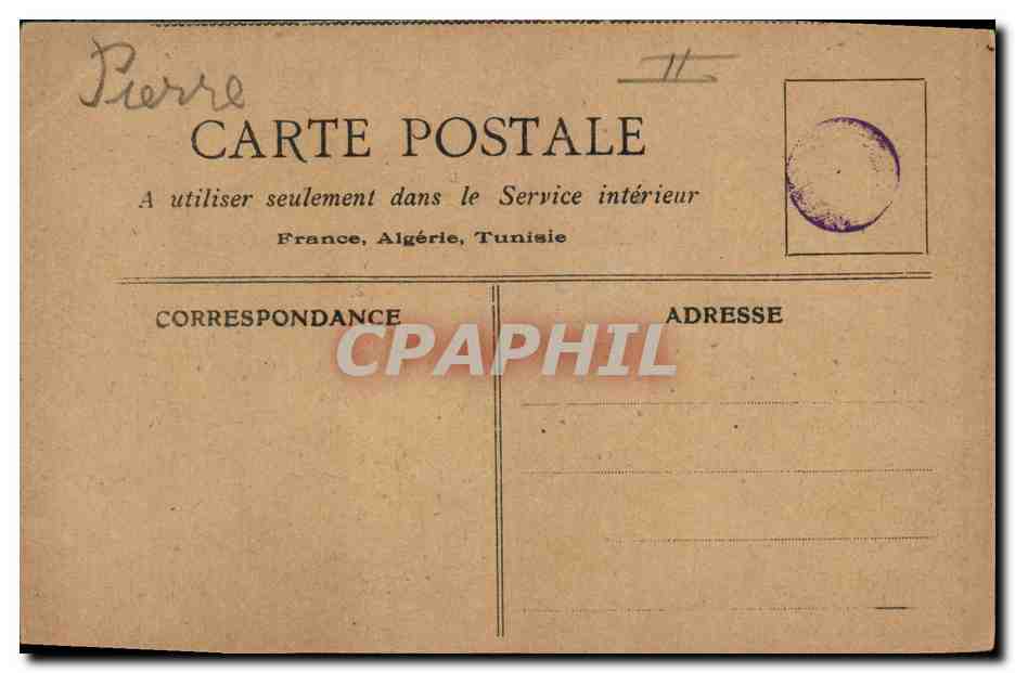 CPA Vieux Paris Le Pont euf sous la Fronde — Rückseite