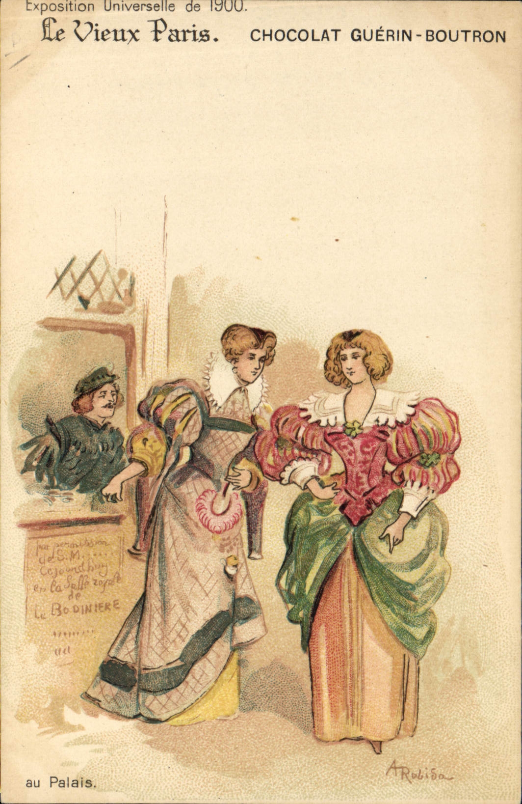 AltParis — Weltausstellung 1900 — CHOCOLAT GUÉRIN-BOUSTRON