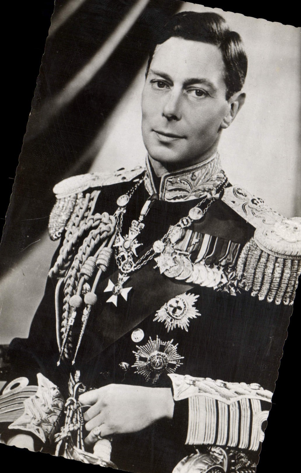 George VI — Roi d'Angleterre — Imprimé en France 10778 - Recto