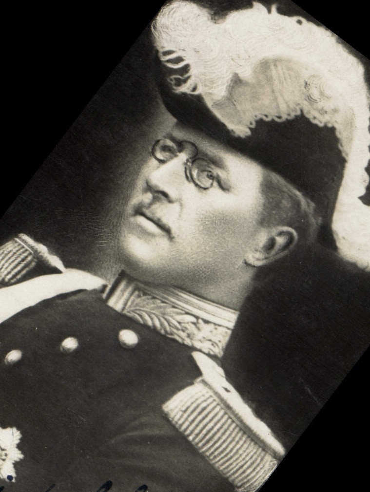 CPA Le roi de Belgique