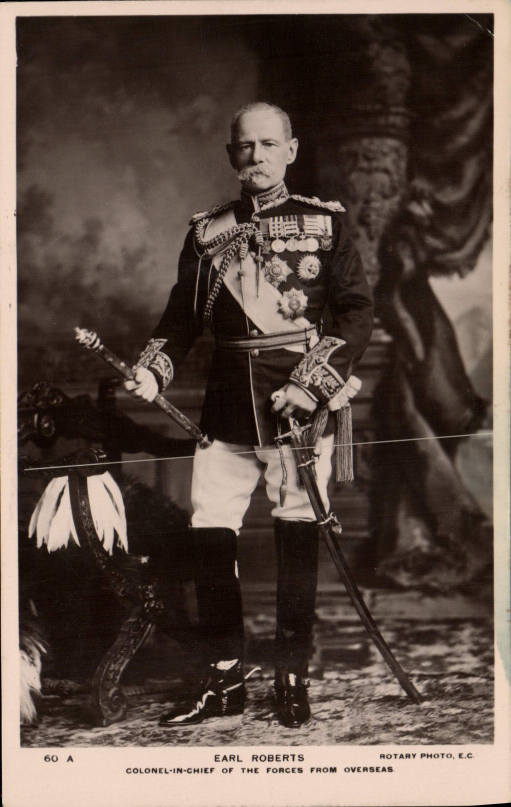 Earl Roberts — Colonel-in-Chief der Streitkräfte im Ausland — Rotary Photo, E.C.