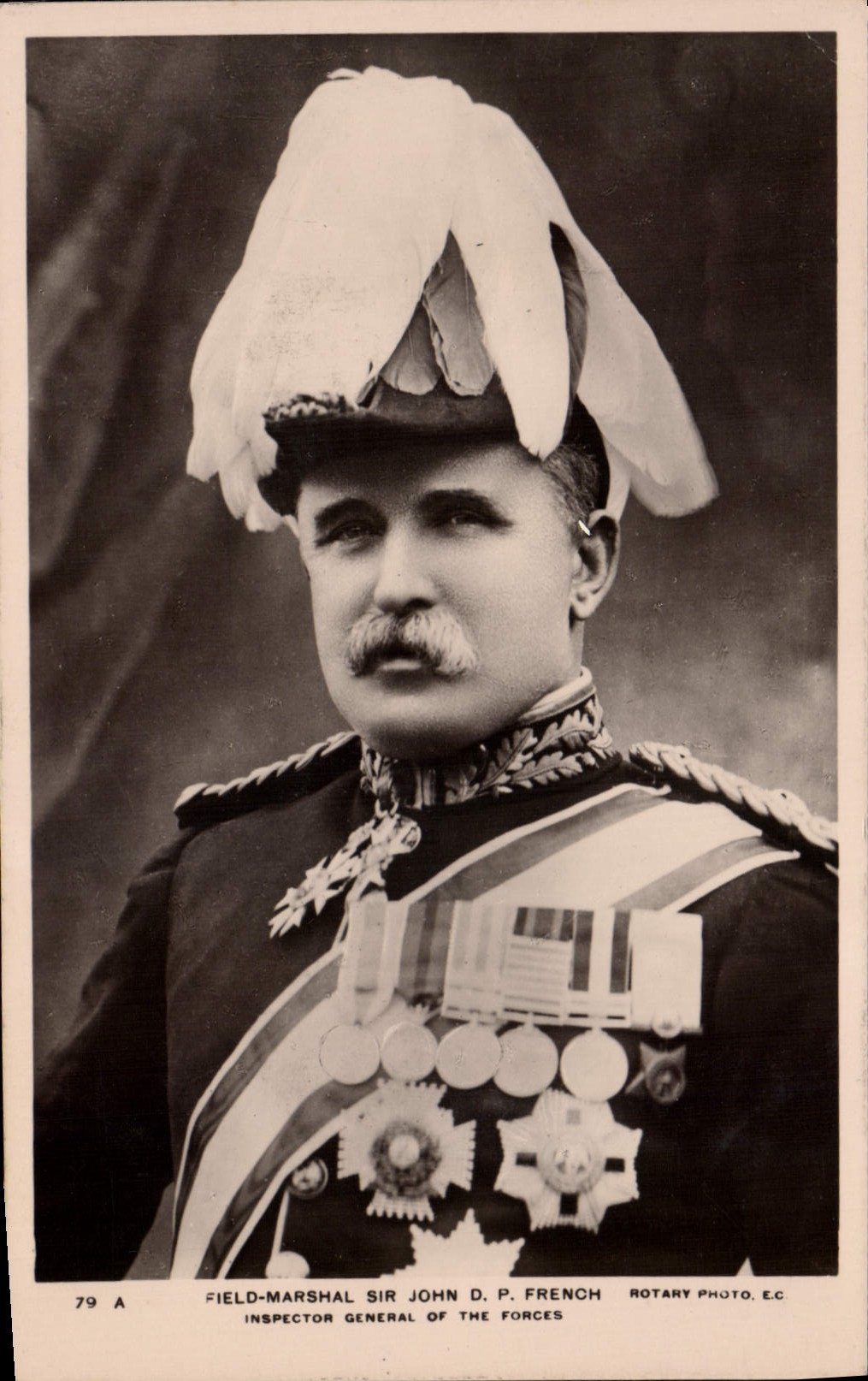 Field-Marshall Sir John D. P. French — Inspector General of the Forces — Rotary Photo. E.C. série 79 A