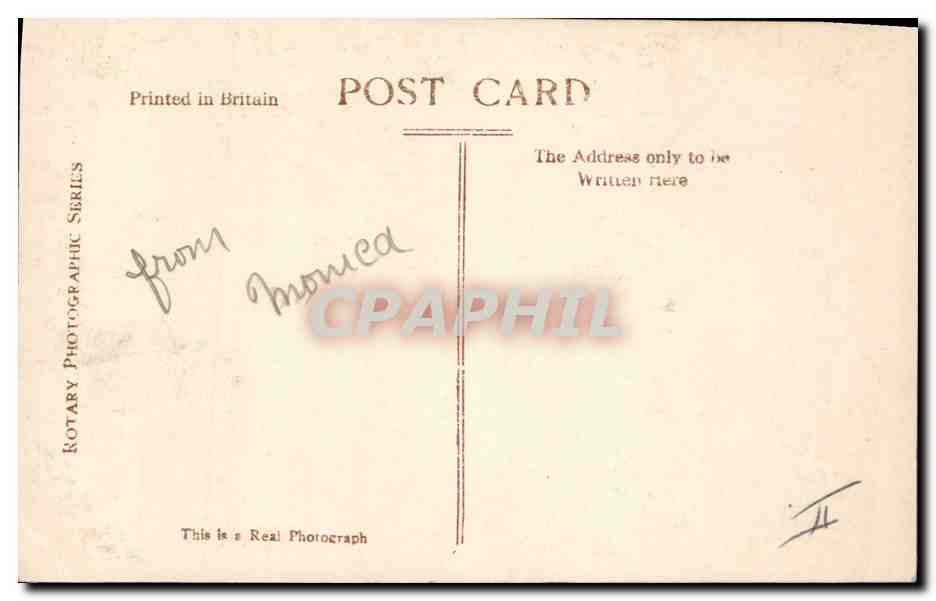 Field-Marshall Sir John D. P. French — Inspector General of the Forces — Rotary Photo. E.C. série 79 A — Rückseite