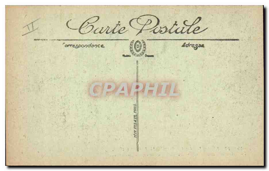 CPA Militaria Fetes de la Victoire 14 Juillet 1919 Decoration des drapeaux par le President de la Republique  — Rückseite