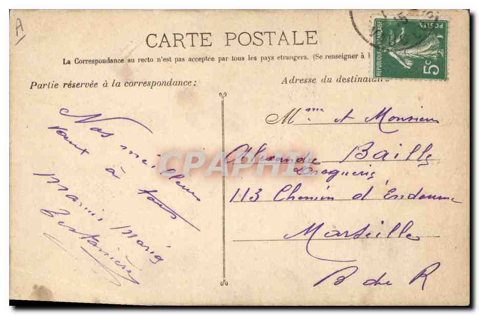 CPA Militaria Li Tiraillours  — Rückseite