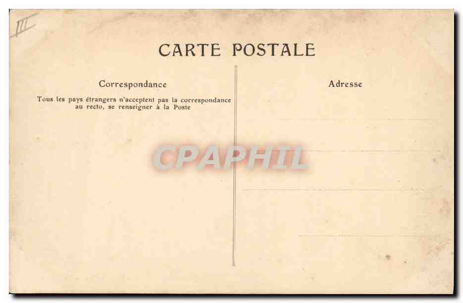 Orléansville - Tirailleurs à la Pépinière — Éditeur L. Tanguy — Verso