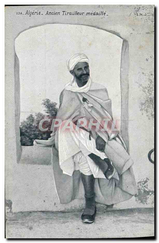 Algérie - Ancien Tirailleur médaille - Édition Photo L. V. S.