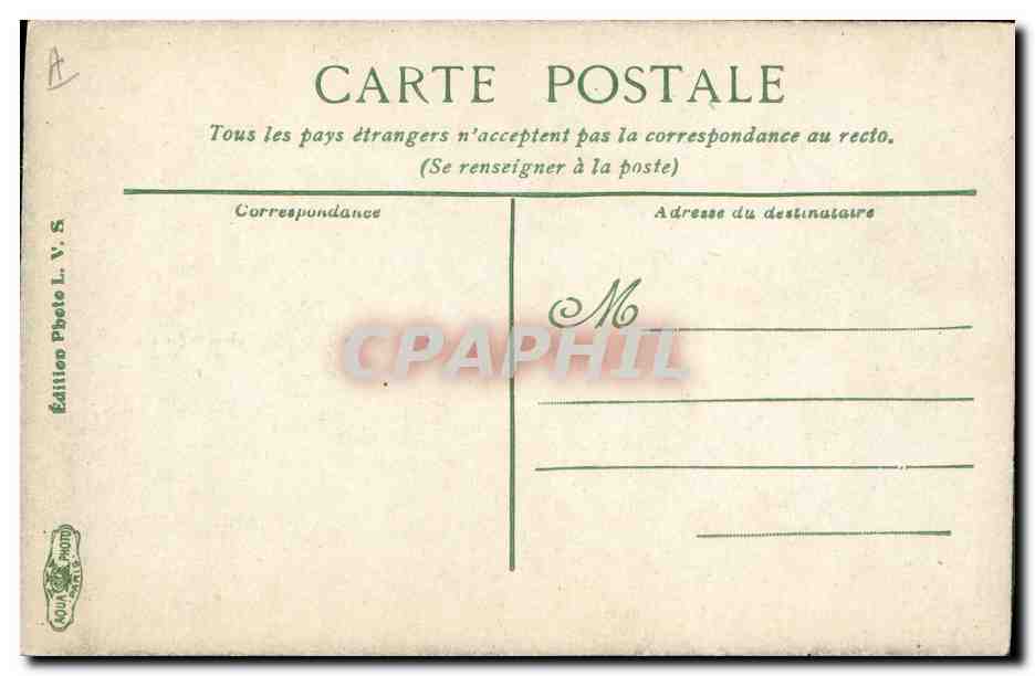 Algérie - Ancien Tirailleur médaille - Édition Photo L. V. S. — Verso