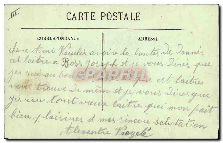 CPA Militaria La nouba des Tirailleurs  — Rückseite