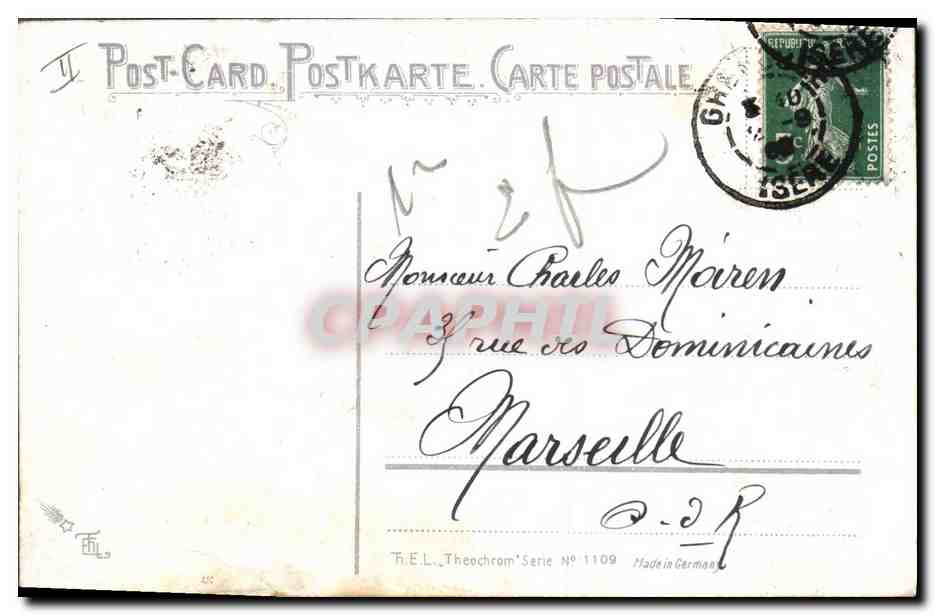 CPA Fantaisie Bebes Enfants  — Rückseite
