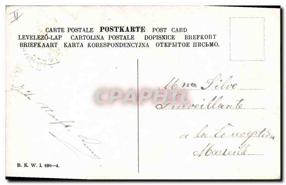 CPA Fantaise Enfants Bebes Moutons — Rückseite