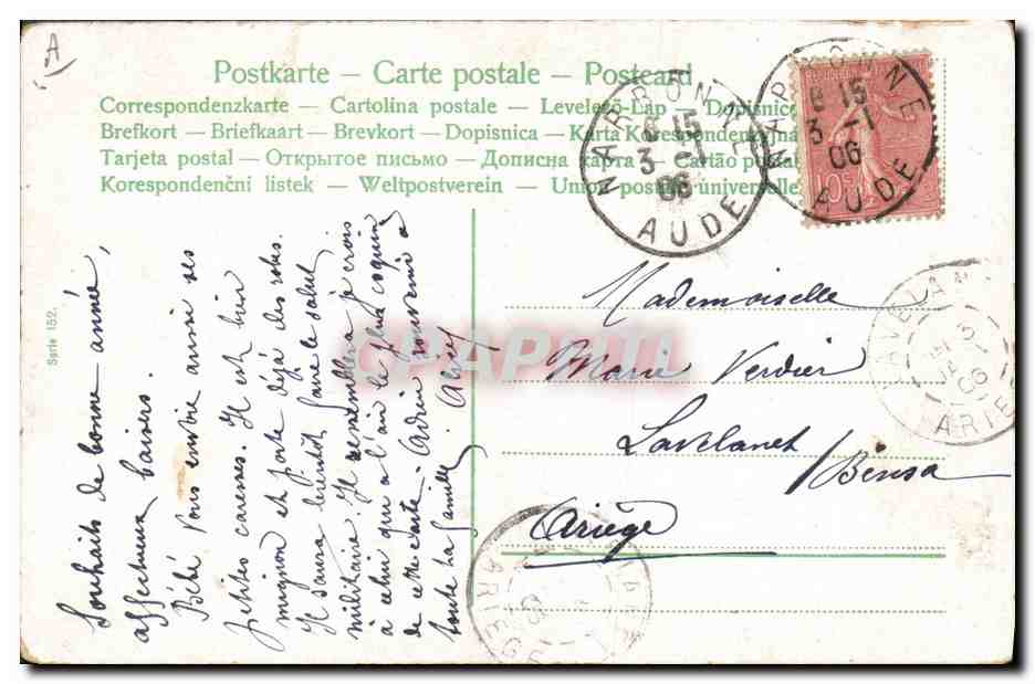CPA Fantaise Enfants Bebes  — Rückseite