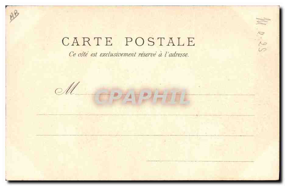 CPA M Coquelin  — Verso