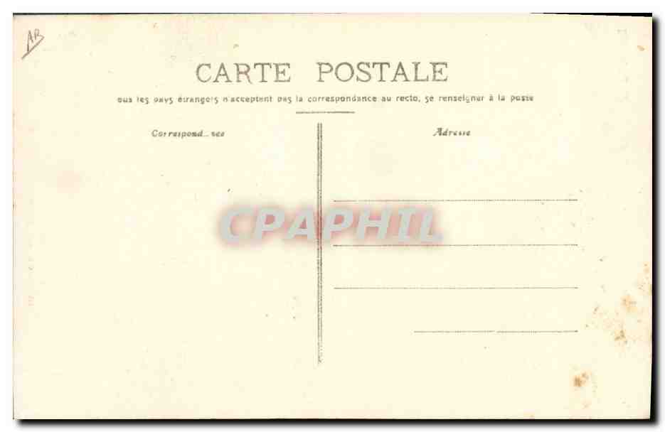 CPA M R Bertin Imitation de Mlle Foscolo — Verso