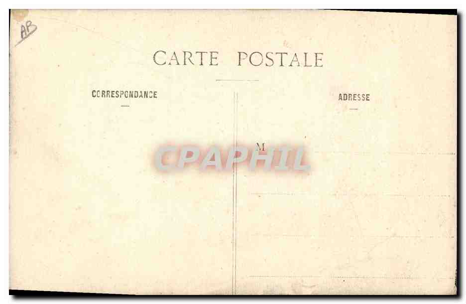 CPA Paris Bouffes Parisiens Darthenay — Verso