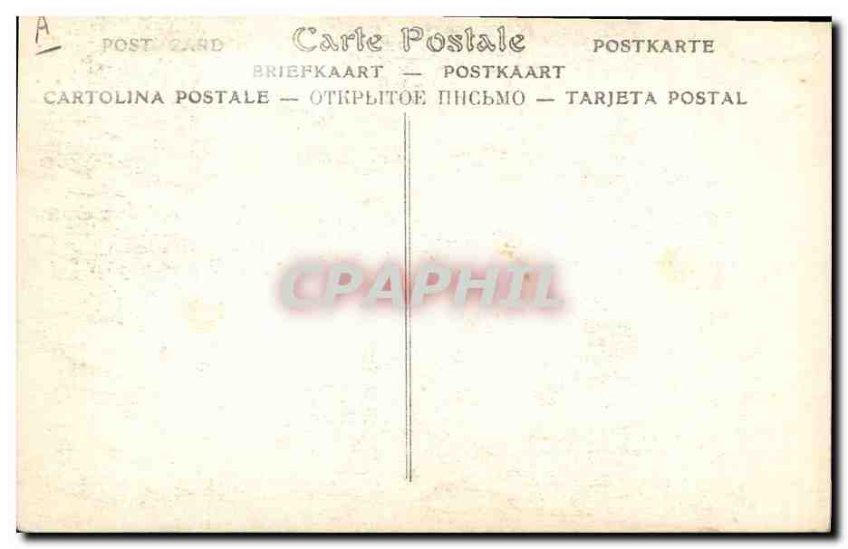 CPA Mme Archambault  — Verso