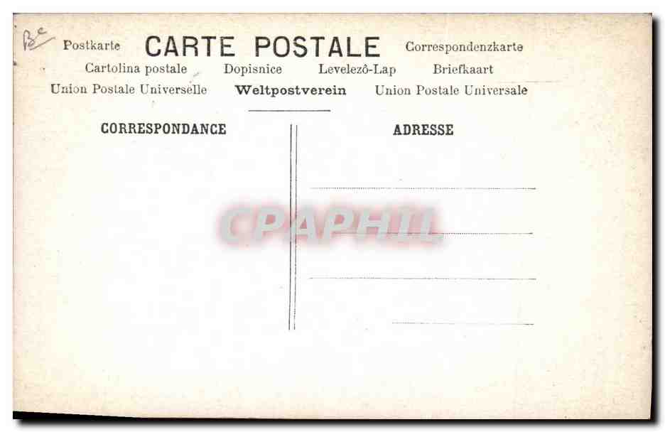CPA Polin  — Verso