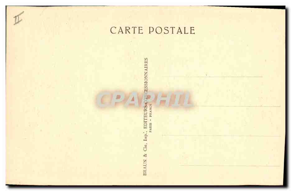 CPA Negre Homme noir Le casse croute dans la foret — Achterkant