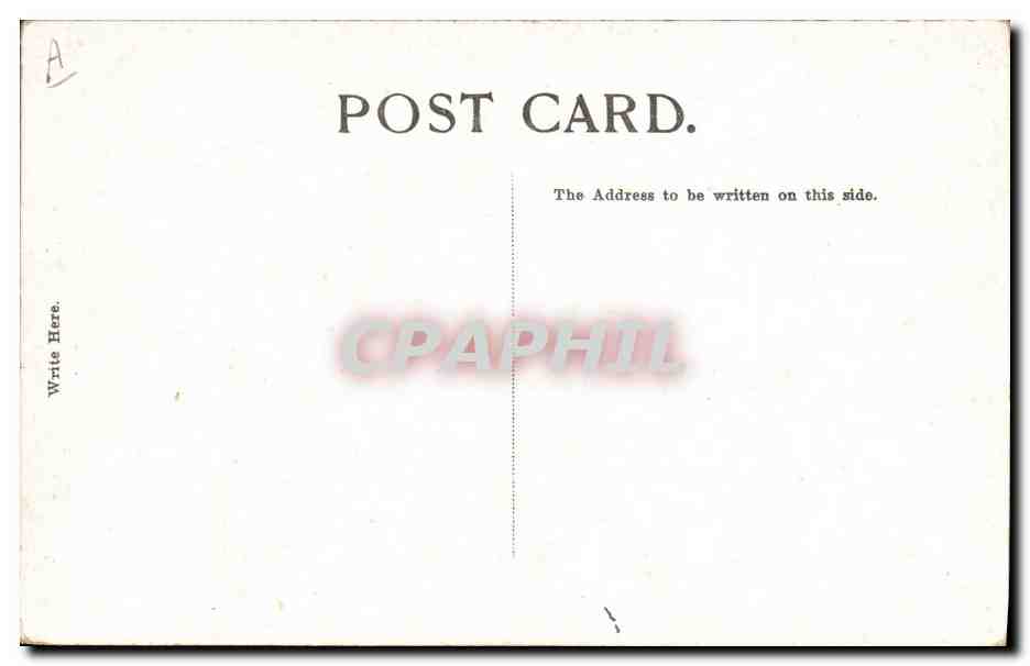 CPA Negre Femme noire A Hill Coolie Girl  — Rückseite
